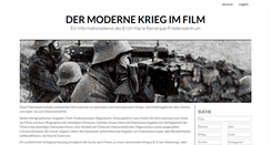 Desktop Screenshot of krieg-film.de