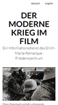 Mobile Screenshot of krieg-film.de