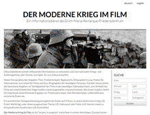 Tablet Screenshot of krieg-film.de